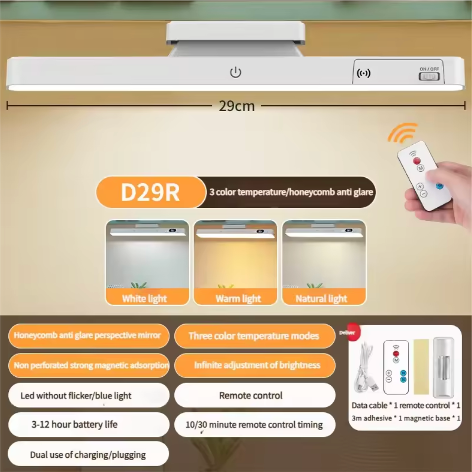 GlowPro 5W Oplaadbare Dimbare Nachtlamp - plafondlampen - gemonteerd