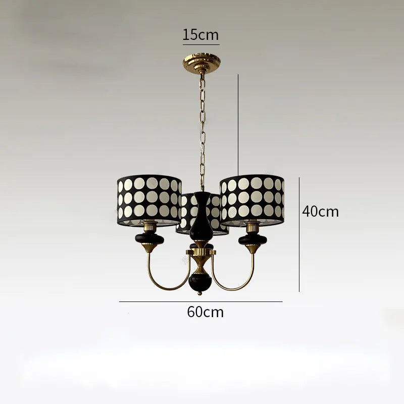 RegaliaCopper Traditionele Koperen Plafondkroonluchter - hanglampen - close-up