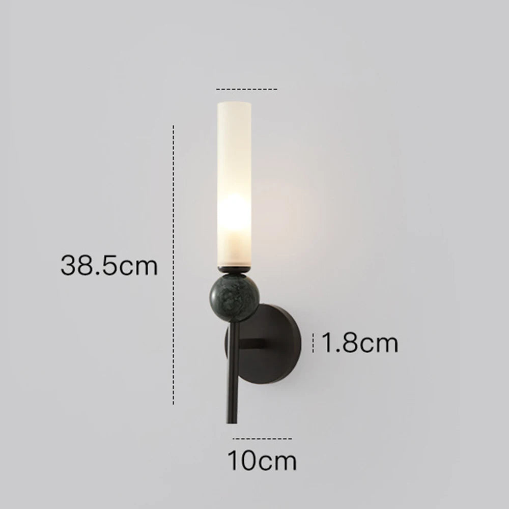 Luxe Moderne Wandlamp “Aurum Glow” - wandlamp - in de kamer