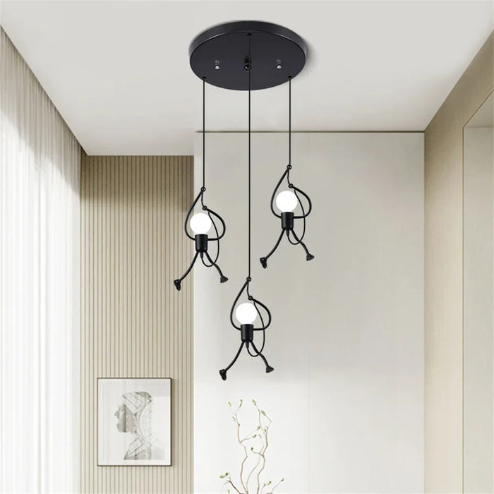 Funkylight | Retro Wandlamp Iron Man - wandlampen - sfeerbeeld