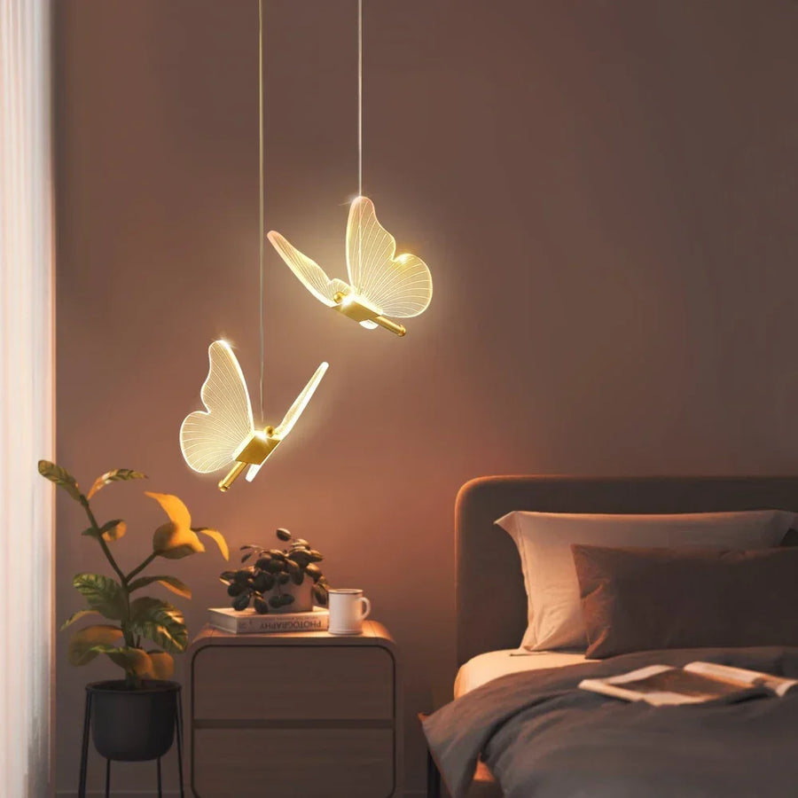AuréaButterfly Modern LED Butterfly Pendant Lamp