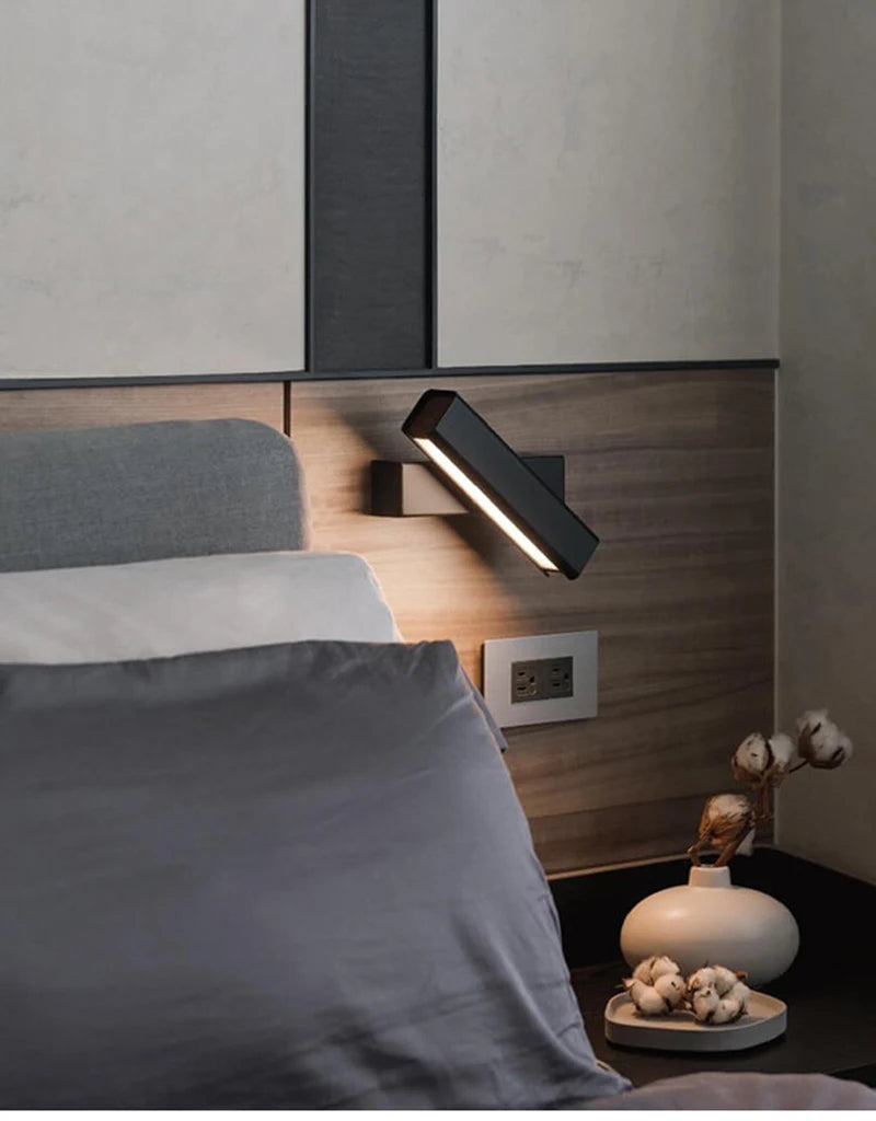 Nordic FlexGlow – Minimalistische Draaibare LED Wandlamp - wandlamp - afmetingen