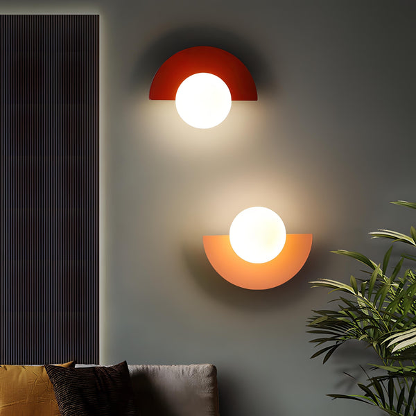 Everest - Noordse Halfronde Wandlamp - wandlampen - verlicht