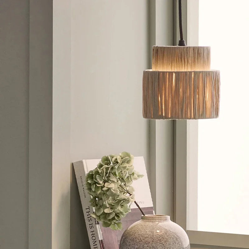 ZENLUMI Japanse Rieten Hanglamp - hanglampen - in de kamer