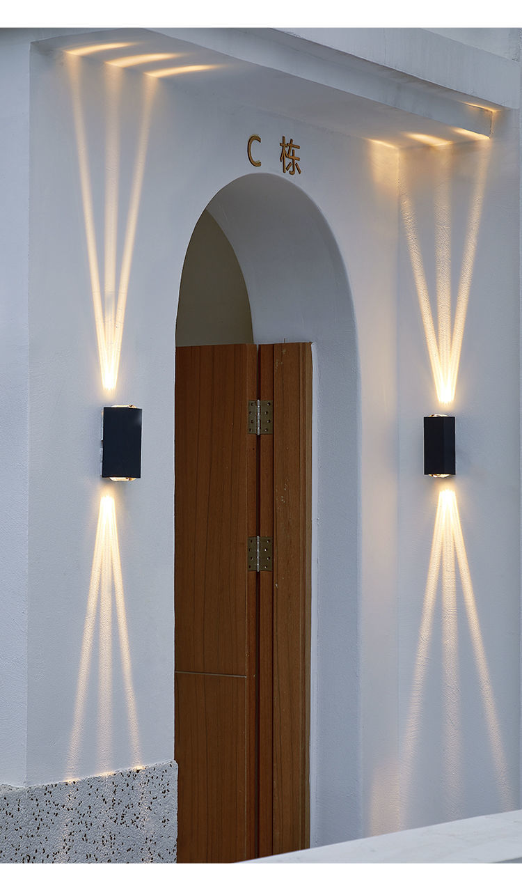 Stralux Beam IP65 Wandlamp – Minimalistische LED Buitenlamp met Smalle Lichtbundel voor Gevel, Tuin & Terras - buitenverlicht
