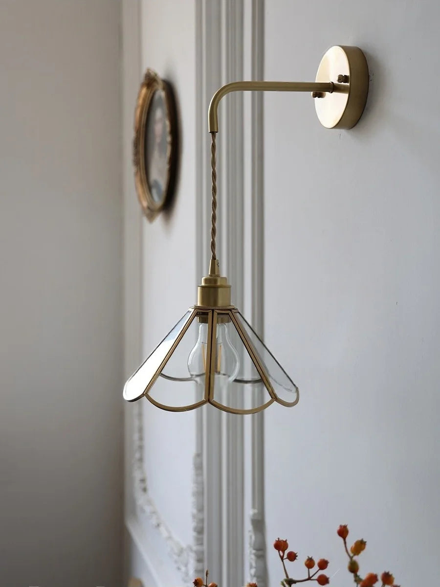 Aurora Copper Wall Light - wandlamp