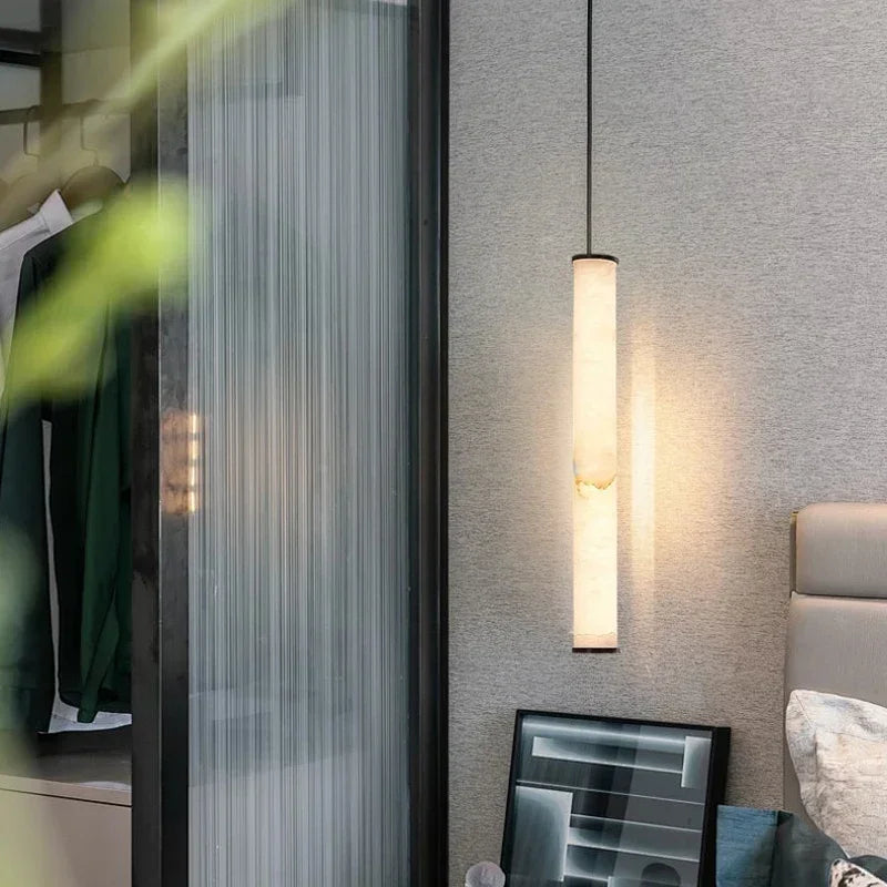 LUMIVERO Luxe Marmeren Hanglamp - hanglampen - detail
