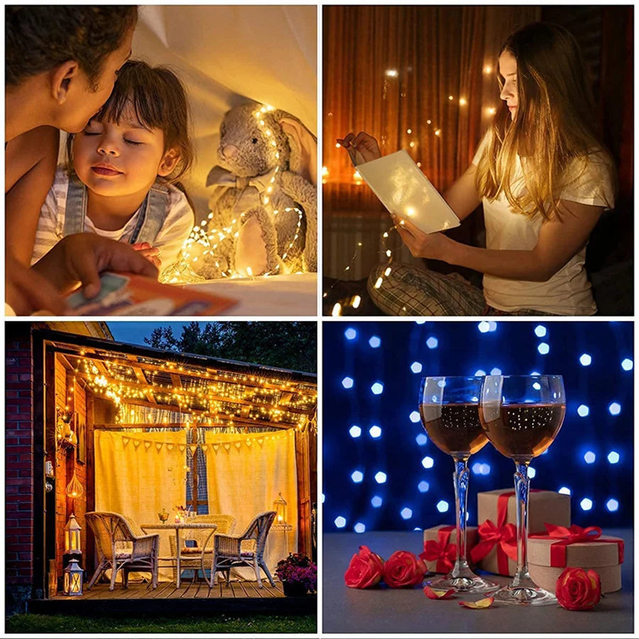 LUMISHOW RGB Smart LED Kerstslinger – 10M/20M - buitenverlichting
