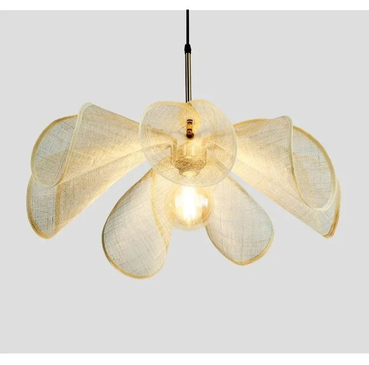 SabiFlora Wabi-Sabi Stoffen Hanglamp - plafondlamp - detail