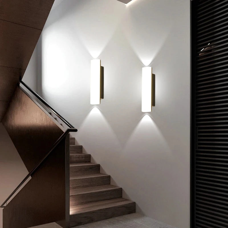 NordiLux LED Wandlamp – Waterdichte Moderne Wandverlichting voor Buiten en Binnen - wandlampen - in de kamer