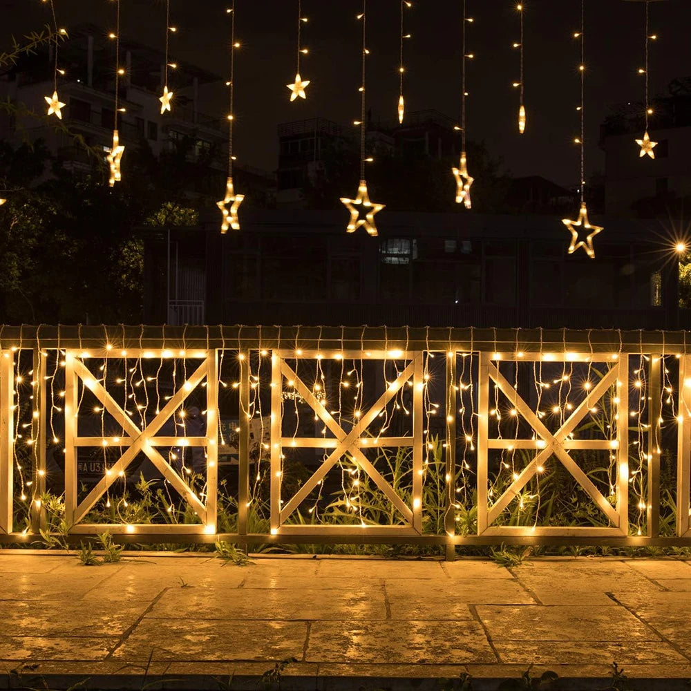 StellaGlow 3.5M LED IJskristal Slingerlicht - buitenverlichting - gemonteerd