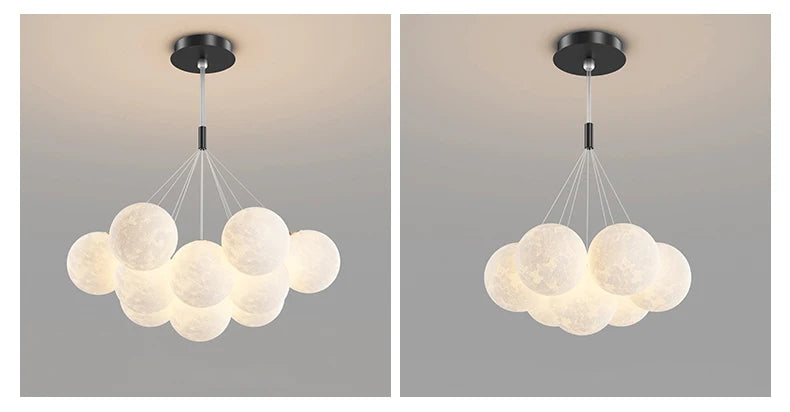 DreamGlow KidsChandelier – Moderne 3D-Print Kinderkamer Hanglamp - hanglampen - afmetingen