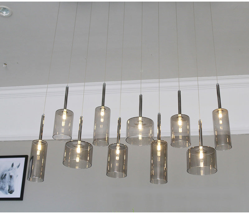 LuceVetro Eleganza – Italiaanse Minimalistische Design Hanglamp - hanglampen