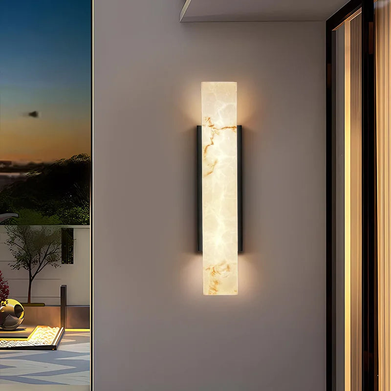 SOLMAR Marmeren LED Wandlamp - buitenverlichting