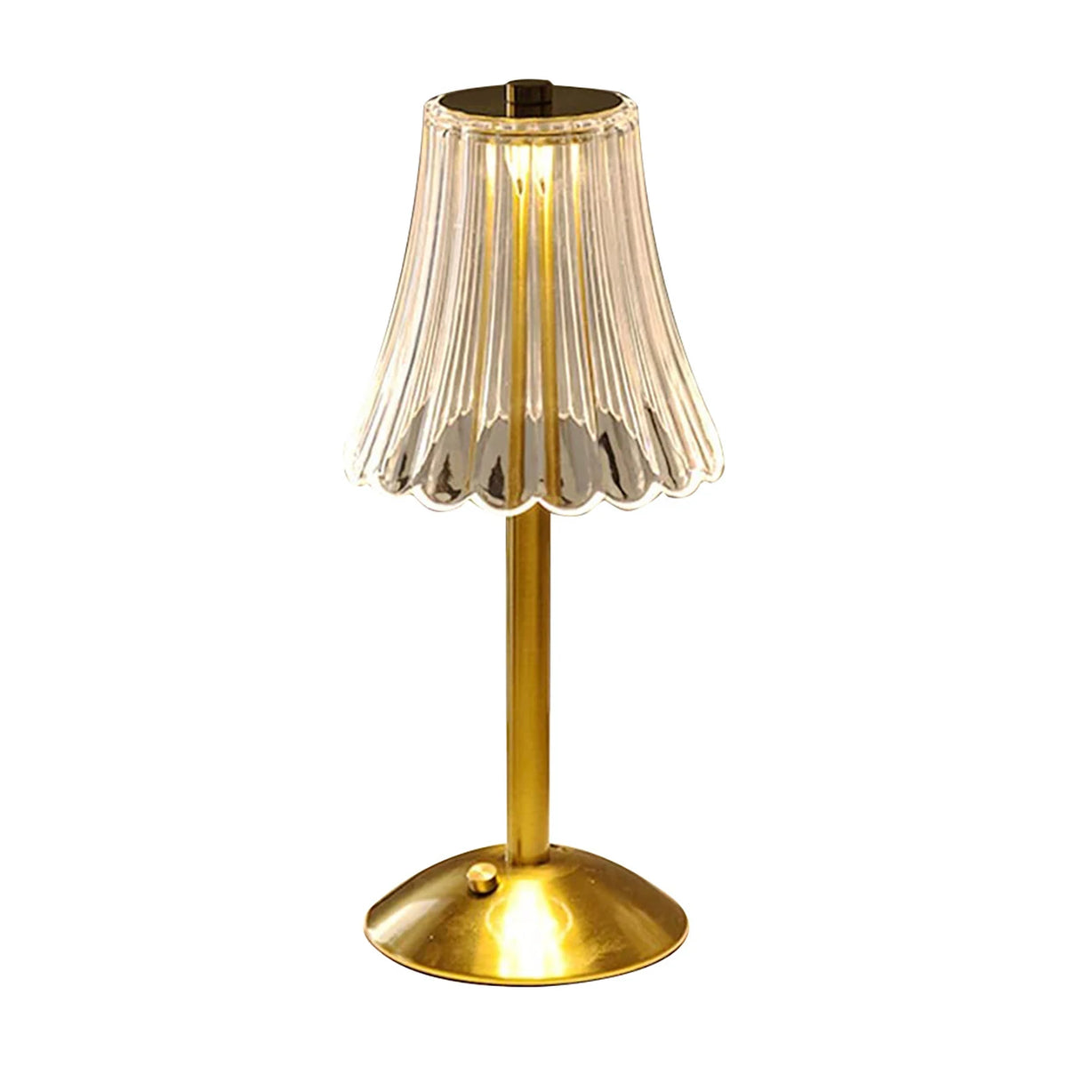 Aurora CrystalTouch – Klassieke Kristallen LED Tafellamp met Touchfunctie - tafellampen - materiaaldetail
