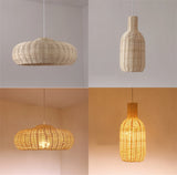 Bohemian Wicker Pendant Light