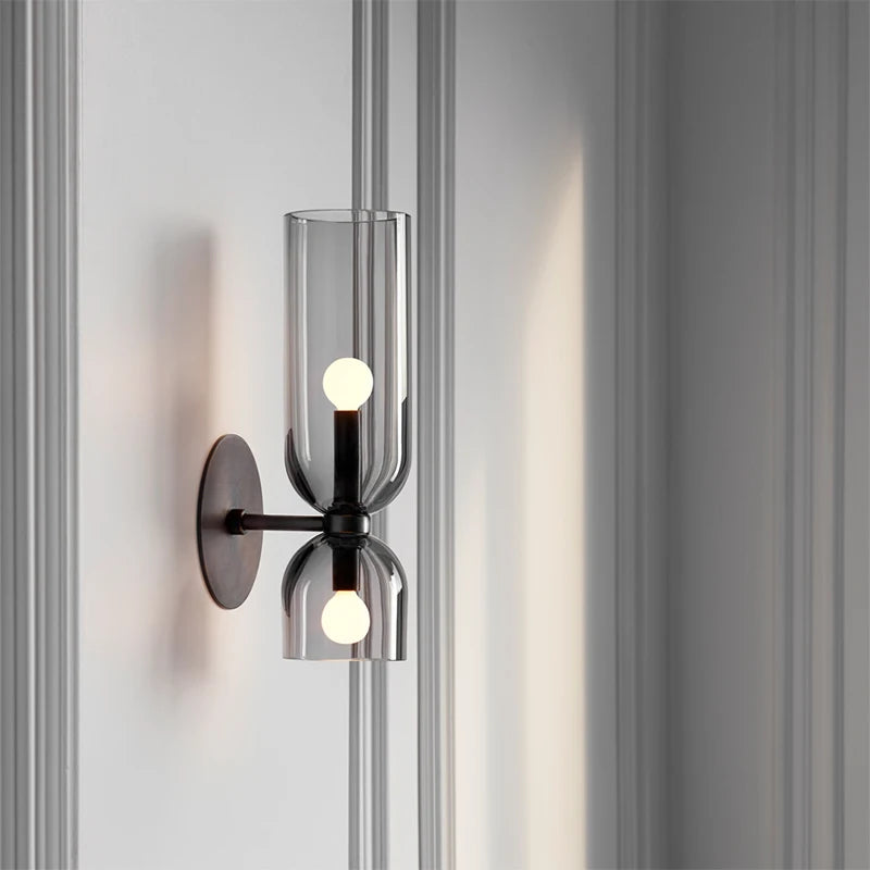 AuroraNord Luxe Glazen Wandlamp - wandlamp - detail