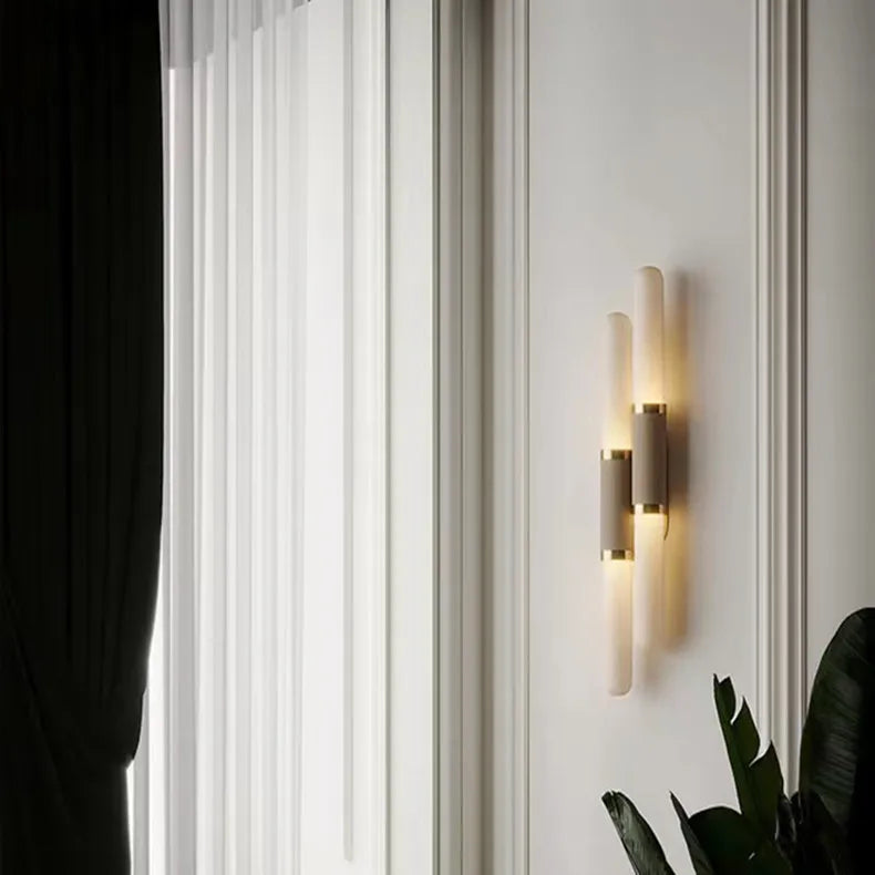 AuroraNord Luxe Wandlamp – Moderne LED Designlamp voor Slaapkamer, Restaurant & Woonruimte - wandlamp - materiaaldetail