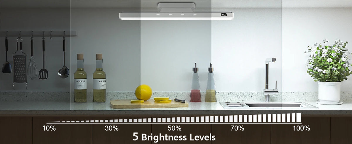 GlowPro 5W Oplaadbare Dimbare Nachtlamp - plafondlampen - zijaanzicht