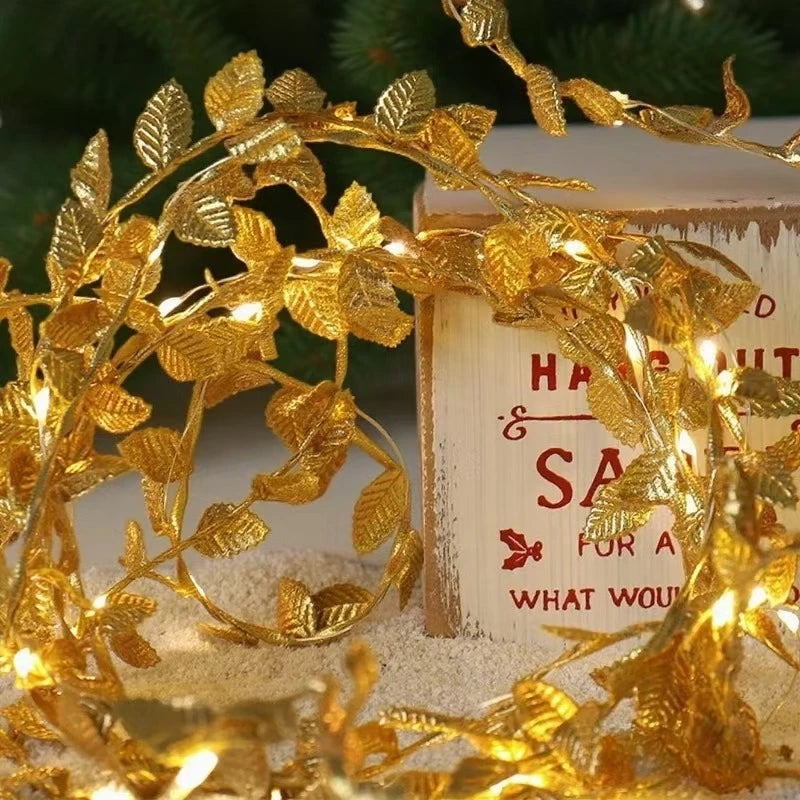 AureaLeaf Gouden kerstverlichting - buitenverlichting