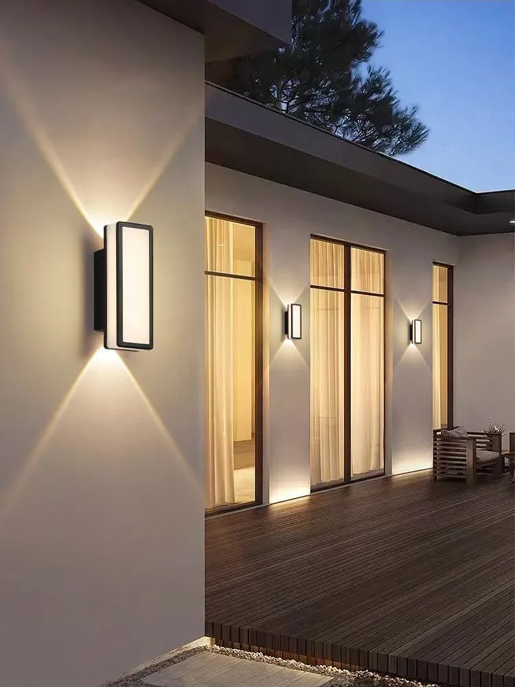 NordiLux LED Wandlamp – Waterdichte Moderne Wandverlichting voor Buiten en Binnen - wandlampen - verlicht