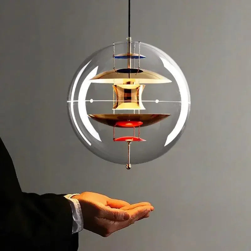StellarGlow Nordic Planet Chandelier