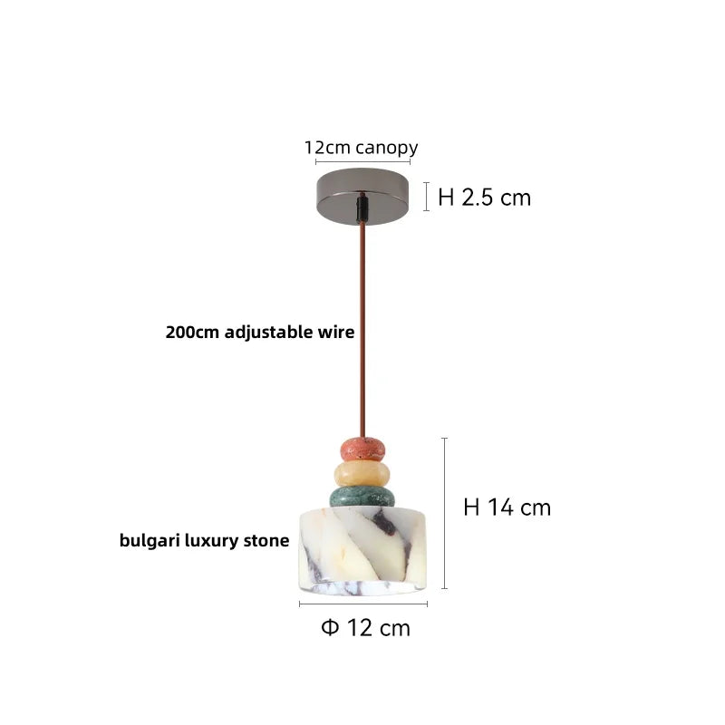WabiLux Sabi LED Hanglamp - hanglampen - afmetingen