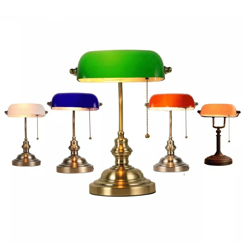 AmberGlow Vintage Mat Oranjeglas Tafellamp - tafellampen - close-up
