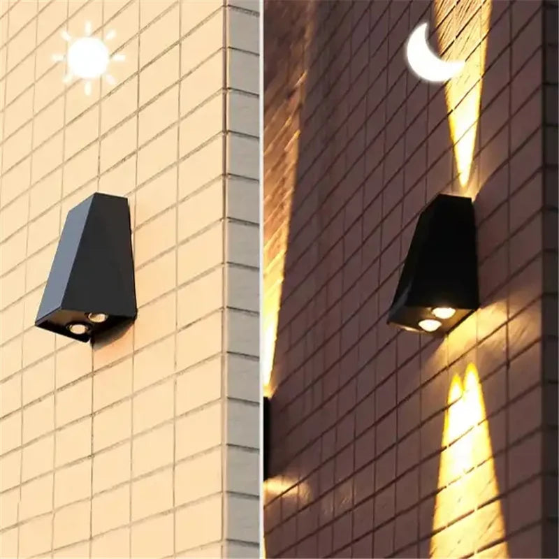 LED Wandlamp Op Zonne-Energie - wandlampen - afmetingen