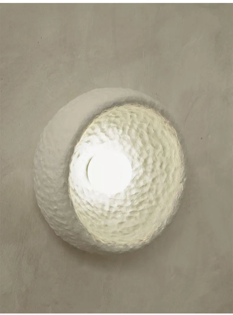 SabiGlow Retro Wabi-Sabi LED Wandlamp - wandlamp - close-up