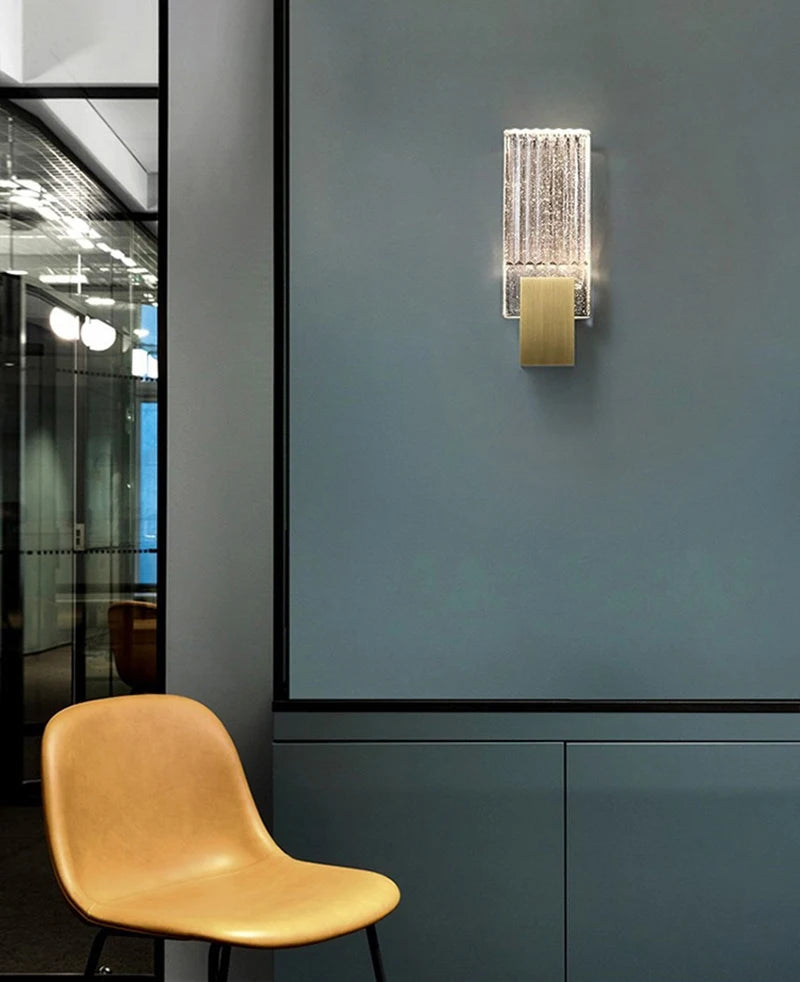 AuroraLux Bubble Wandlamp – Luxe Gouden LED - wandlamp - afmetingen