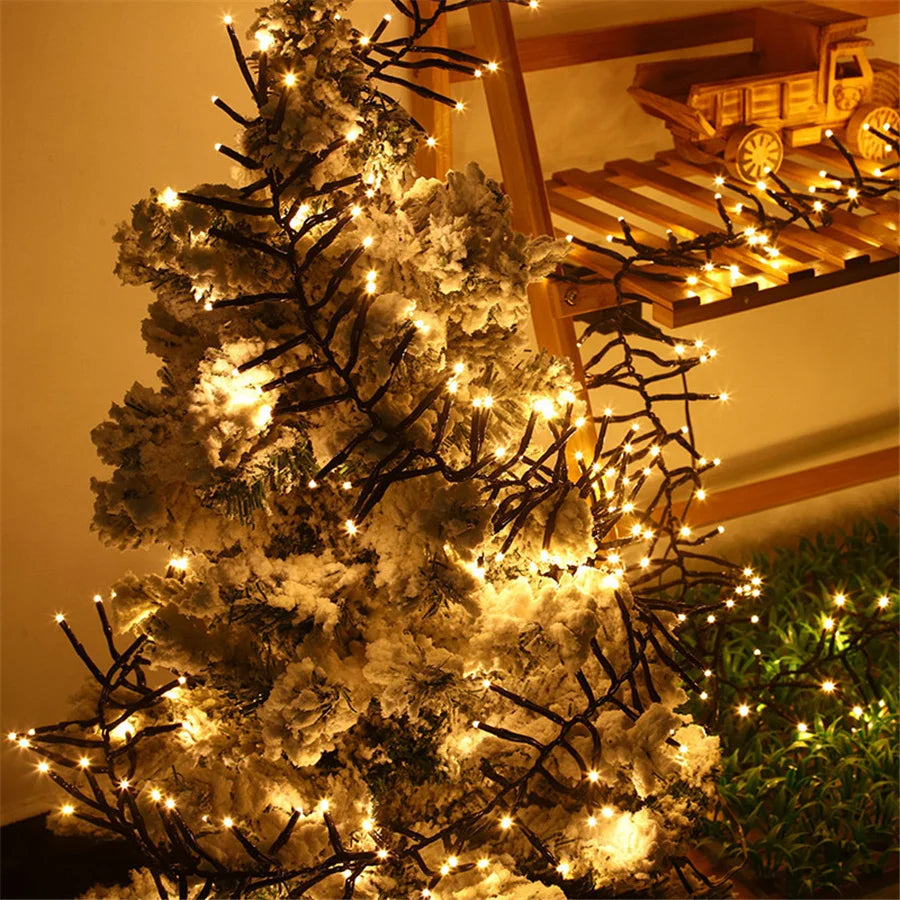 FIREFESTA – 1000/1500 LED Kerst Firecracker Slinger Verlichting - buitenverlichting