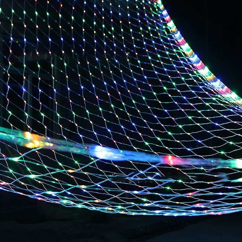 LED Kerstverlichting Netvormig - buitenverlichting - materiaaldetail