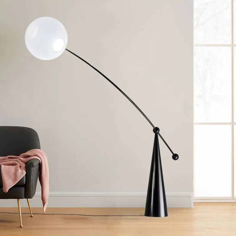 LumiGlow – Moderne Decoratieve Vloerlamp met Dimbare LED - vloerlampen - in de kamer