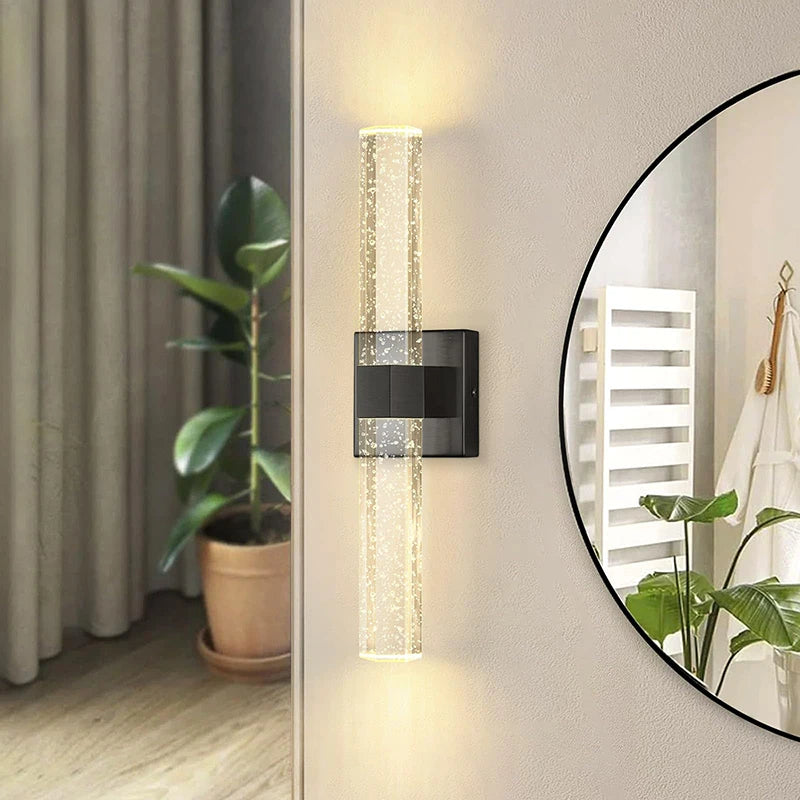 AuroraLux Bubble Wandlamp – Luxe Gouden LED - wandlamp - detail