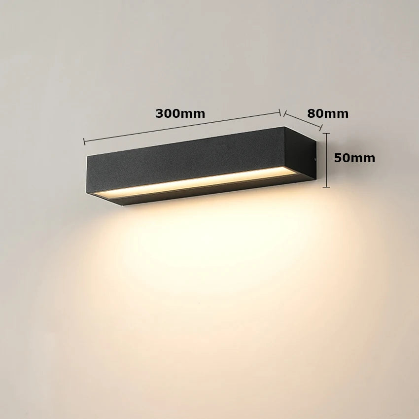 LumiStrip Pro – Waterdichte LED Buitenwandlamp - wandlamp - in de kamer