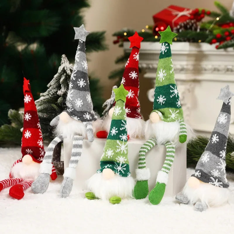 LUMIGNOME – LED Kerst Kabouter Zonder Gezicht - buitenverlichting - sfeerbeeld