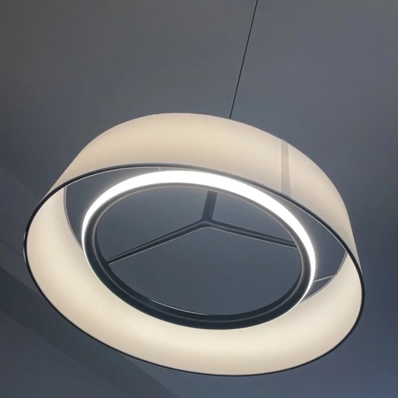 CircoLuce: Moderne Minimalistische LED Hanglamp van Stof - hanglampen