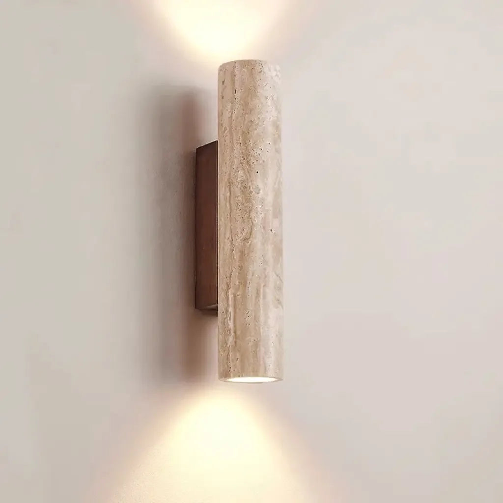 Luxe Marmeren Wandlamp - wandlamp