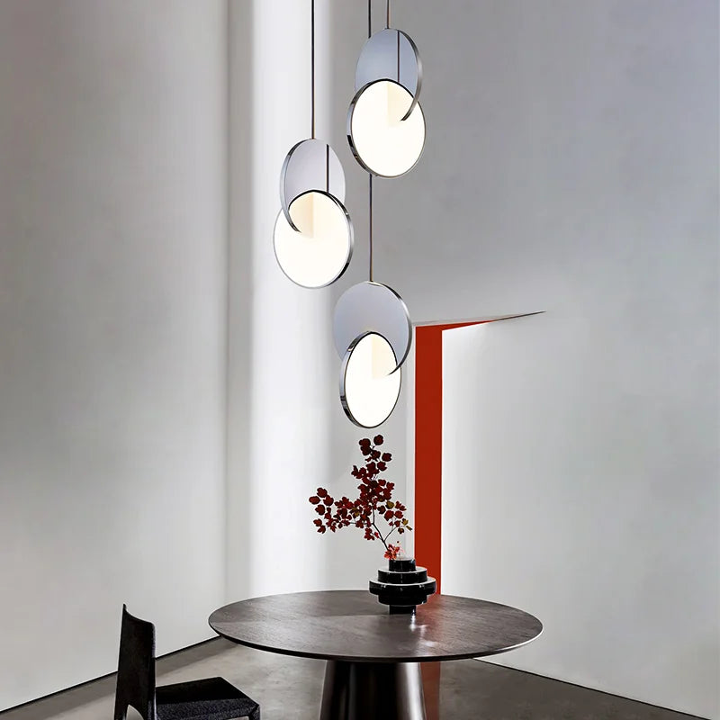 Lumea Luxe Hanglamp – Elegante LED Designverlichting voor een Stijlvol Interieur - hanglampen - zijaanzicht