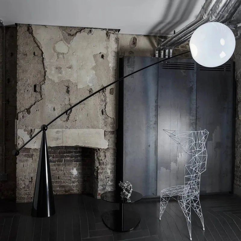 LumiGlow – Moderne Decoratieve Vloerlamp met Dimbare LED - vloerlampen - sfeerbeeld