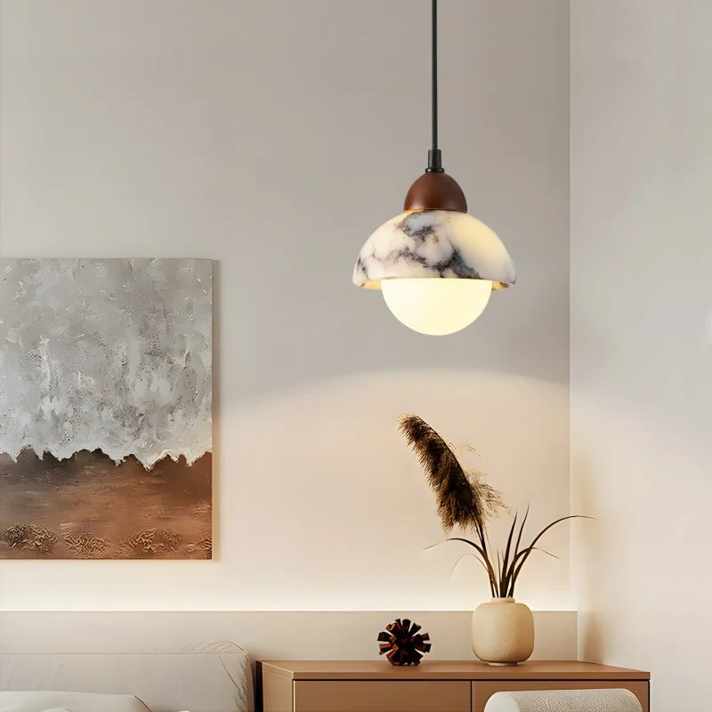 BulgariSphere Glasbol LED Hanglamp - hanglampen - sfeerbeeld