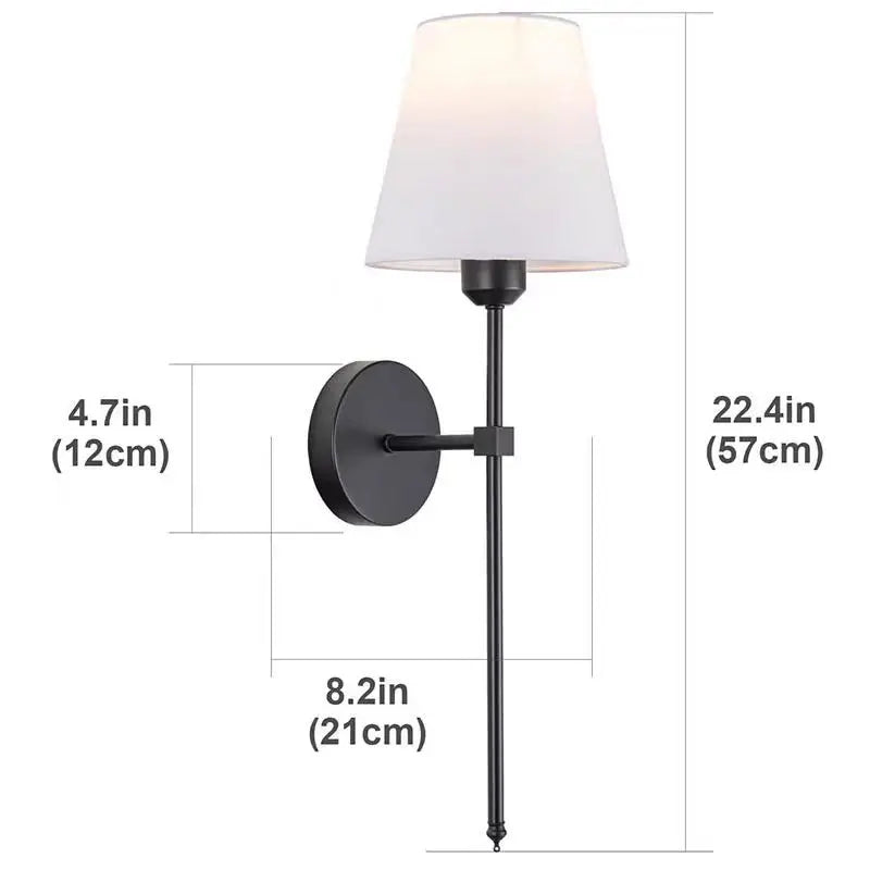 AURELUX Industriële Wandlamp - wandlamp - in de kamer