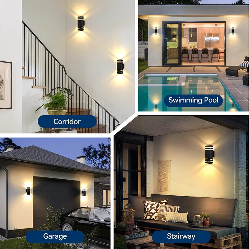 LumoGuard E27 – Waterdichte LED Wandlamp IP65 - wandlampen - afmetingen