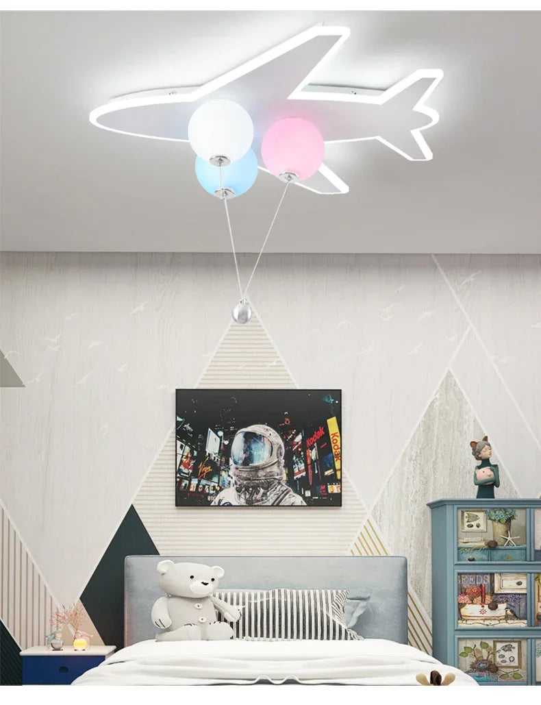 Nordic Astronaut Cloud LED Hanglamp - plafondlamp - verlicht
