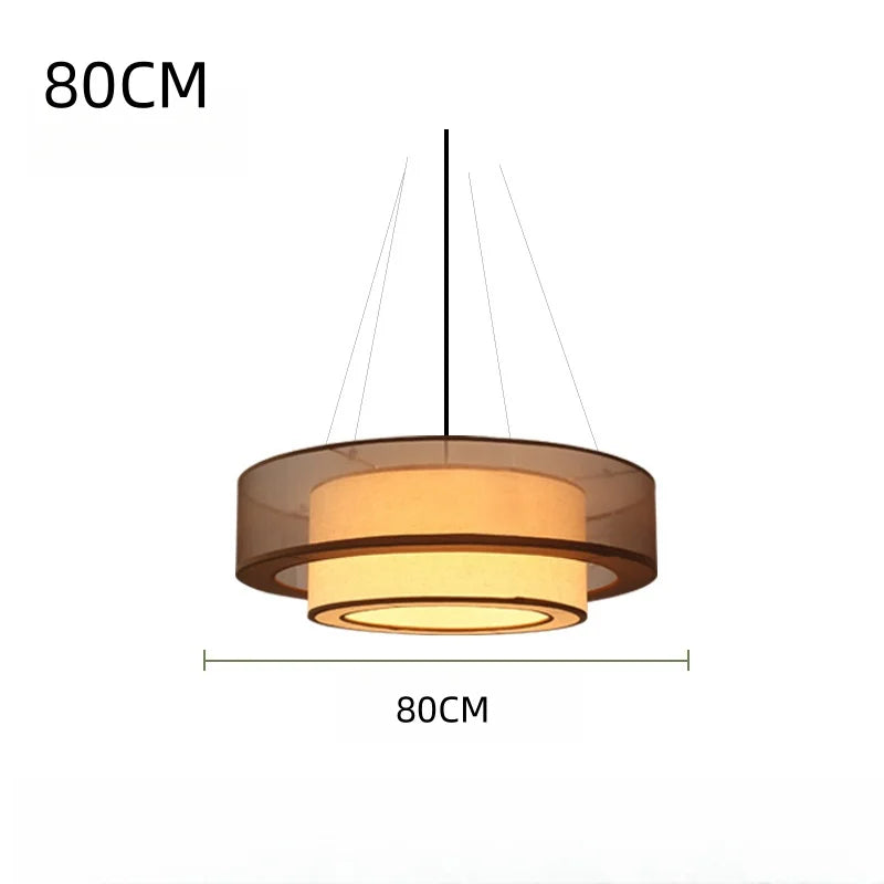 Luxe “SilkAura Moderne Hanglamp” - hanglampen - sfeerbeeld