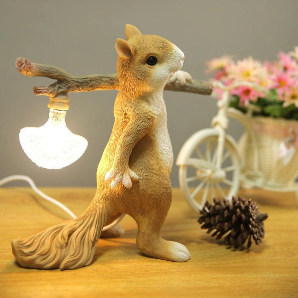 Sfeervolle Squirrel Tafellamp - tafellampen - in de kamer