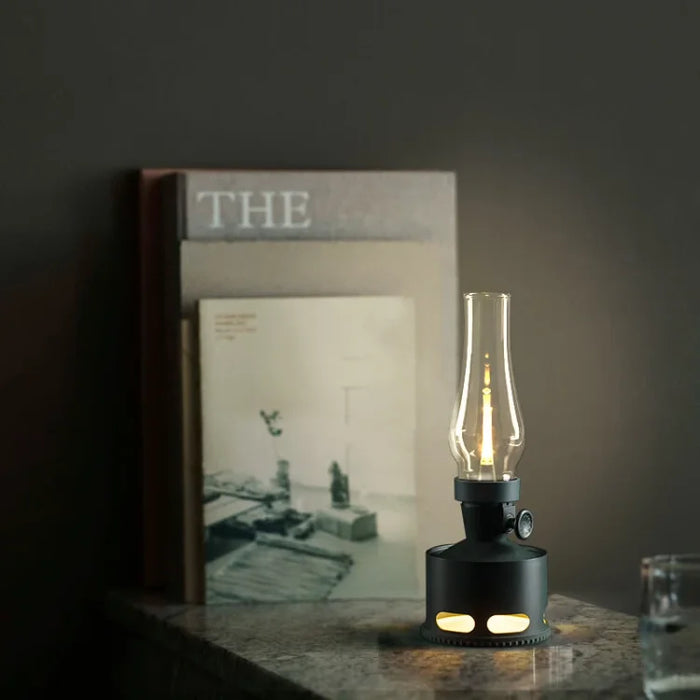 Vintage LED Lantaarn - tafellampen - verlicht