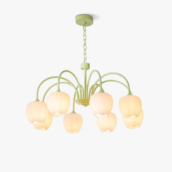 Tulip Matcha Chandelier