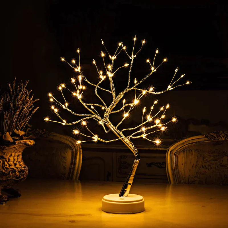 Twinlingtree - 108 LEDS - tafellampen - in de kamer